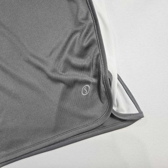 Baaketball Shorts Mens 1X Silver‎ Spalding Quick Dry Moisture Wicking Activewear - Picture 8 of 8